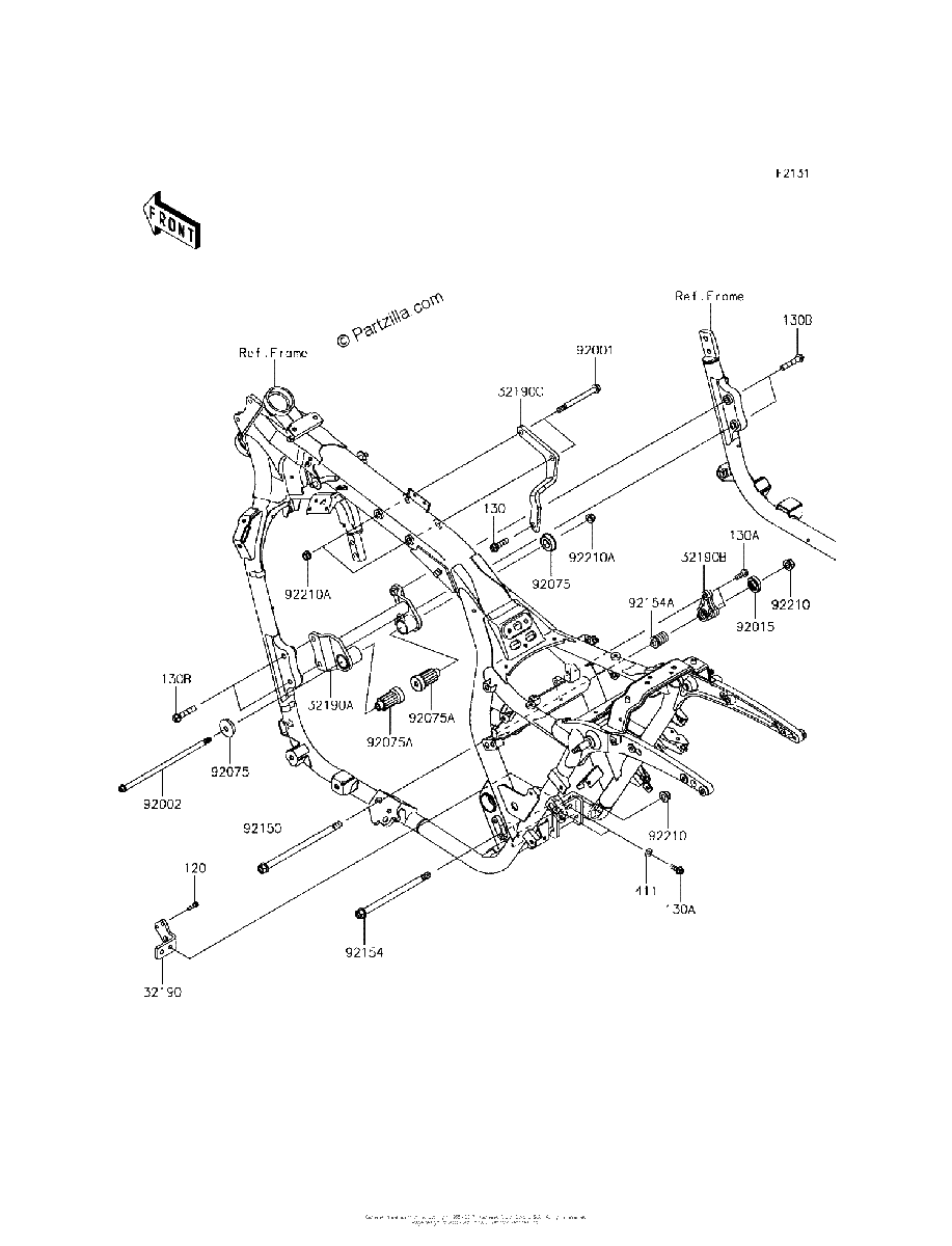 Diagrama de FRAME FITTINGS