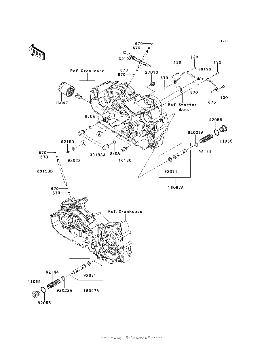 Diagrama de OIL FILTER