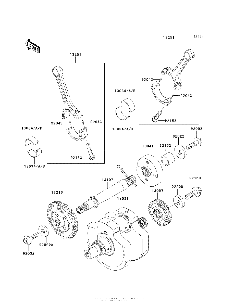 Diagrama de CRANKSHAFT