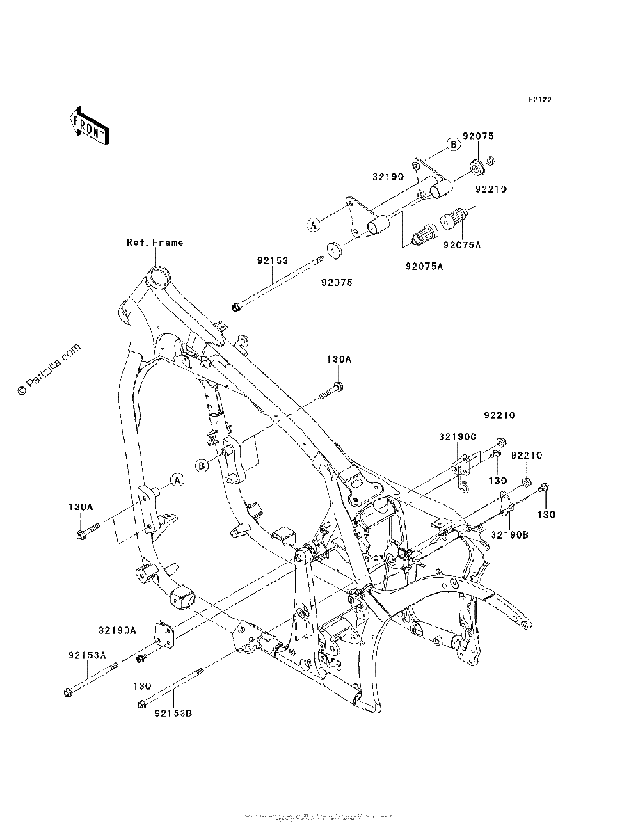 Diagrama de ENGINE MOUNT