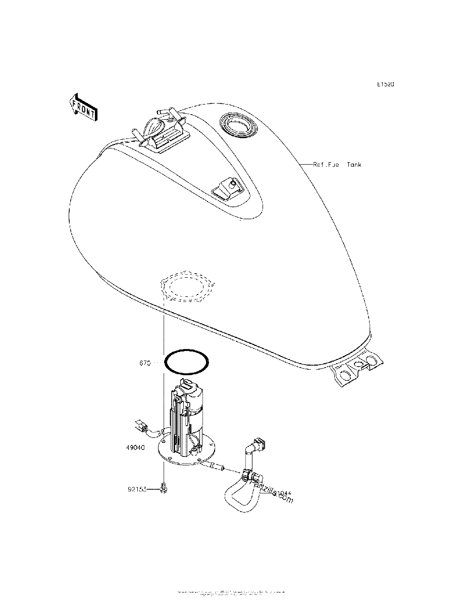 Diagrama de FUEL PUMP