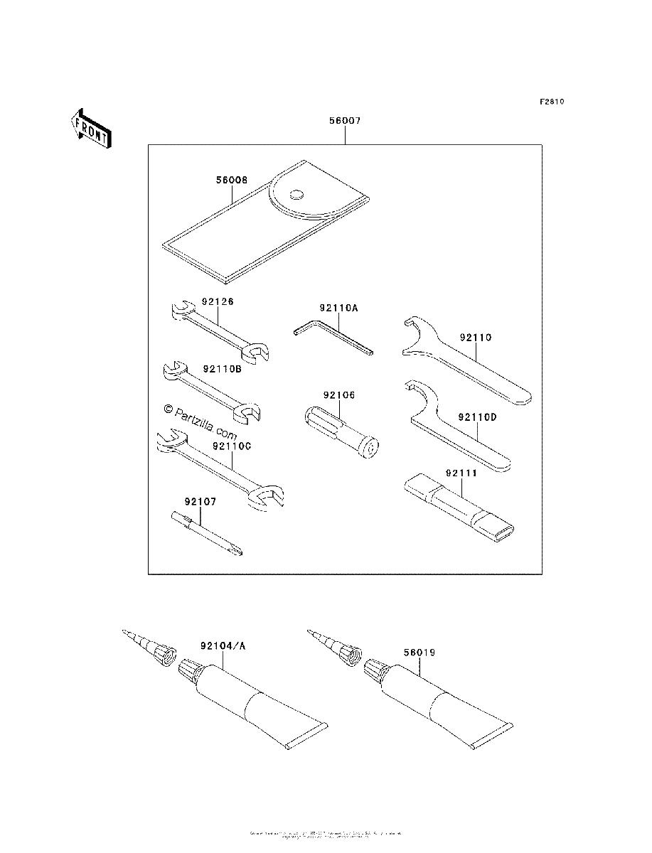 Diagrama de OWNER S TOOLS