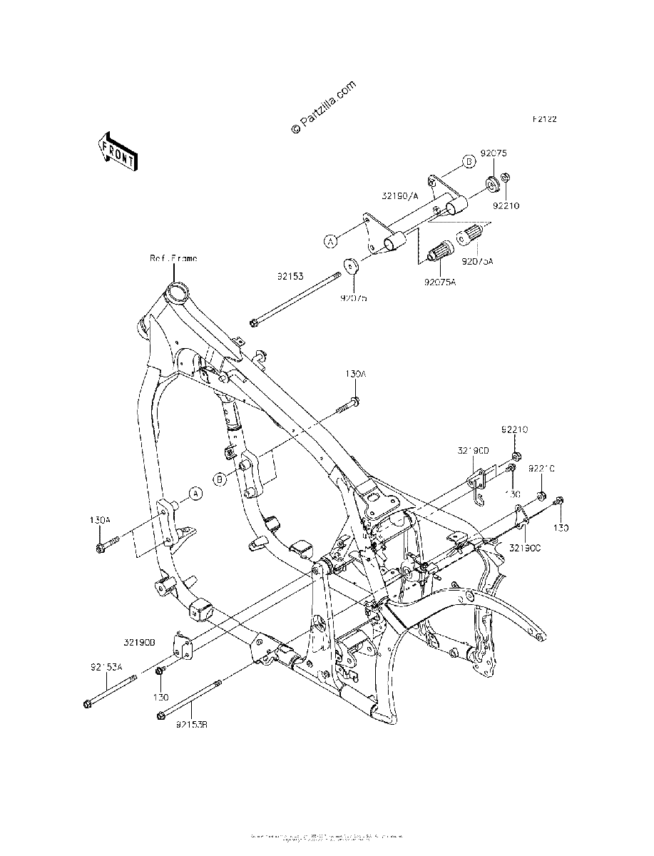 Diagrama de ENGINE MOUNT