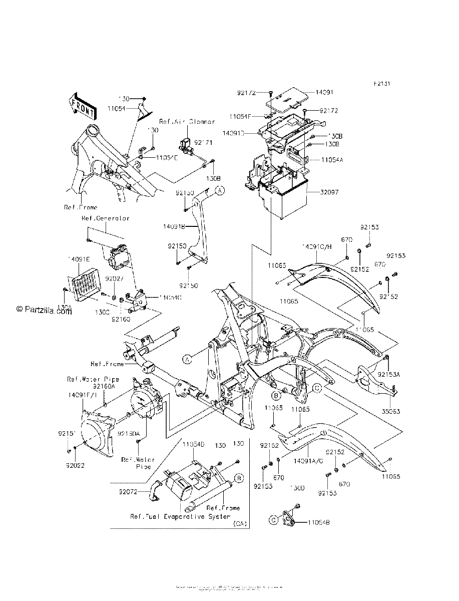 Diagrama de FRAME FITTINGS