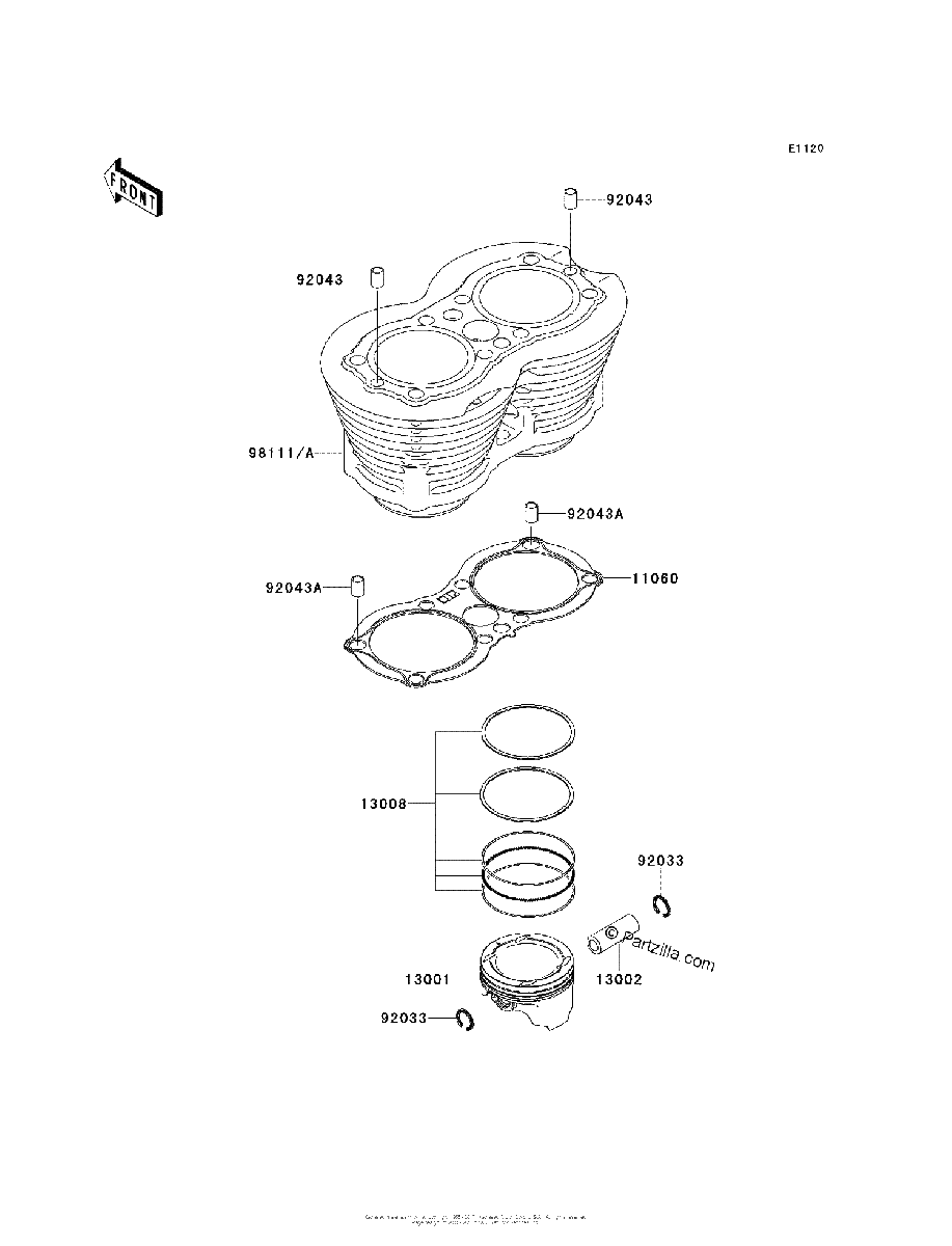Diagrama de CYLINDER PISTON S