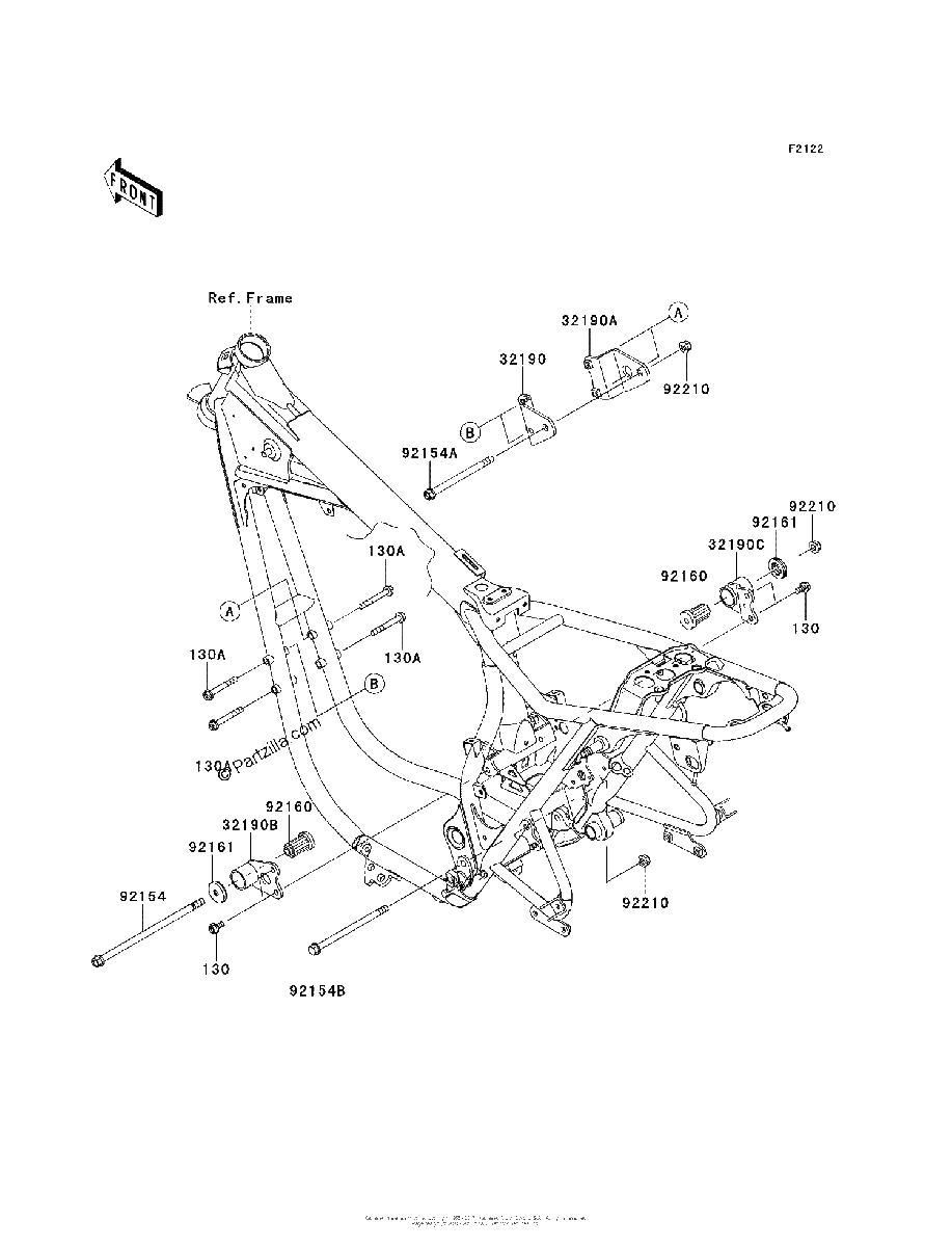 Diagrama de ENGINE MOUNT