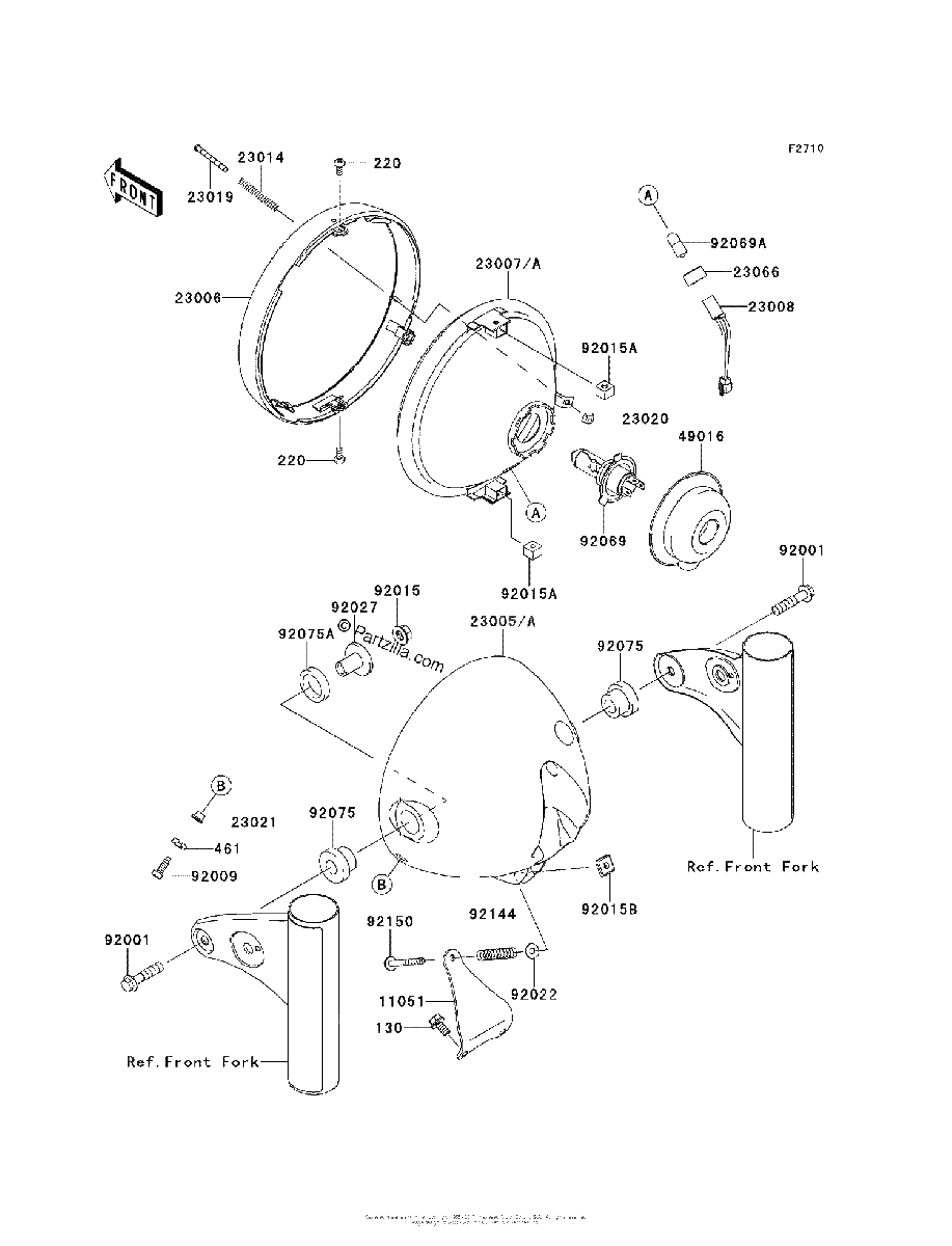 Diagrama de HEADLIGHT S