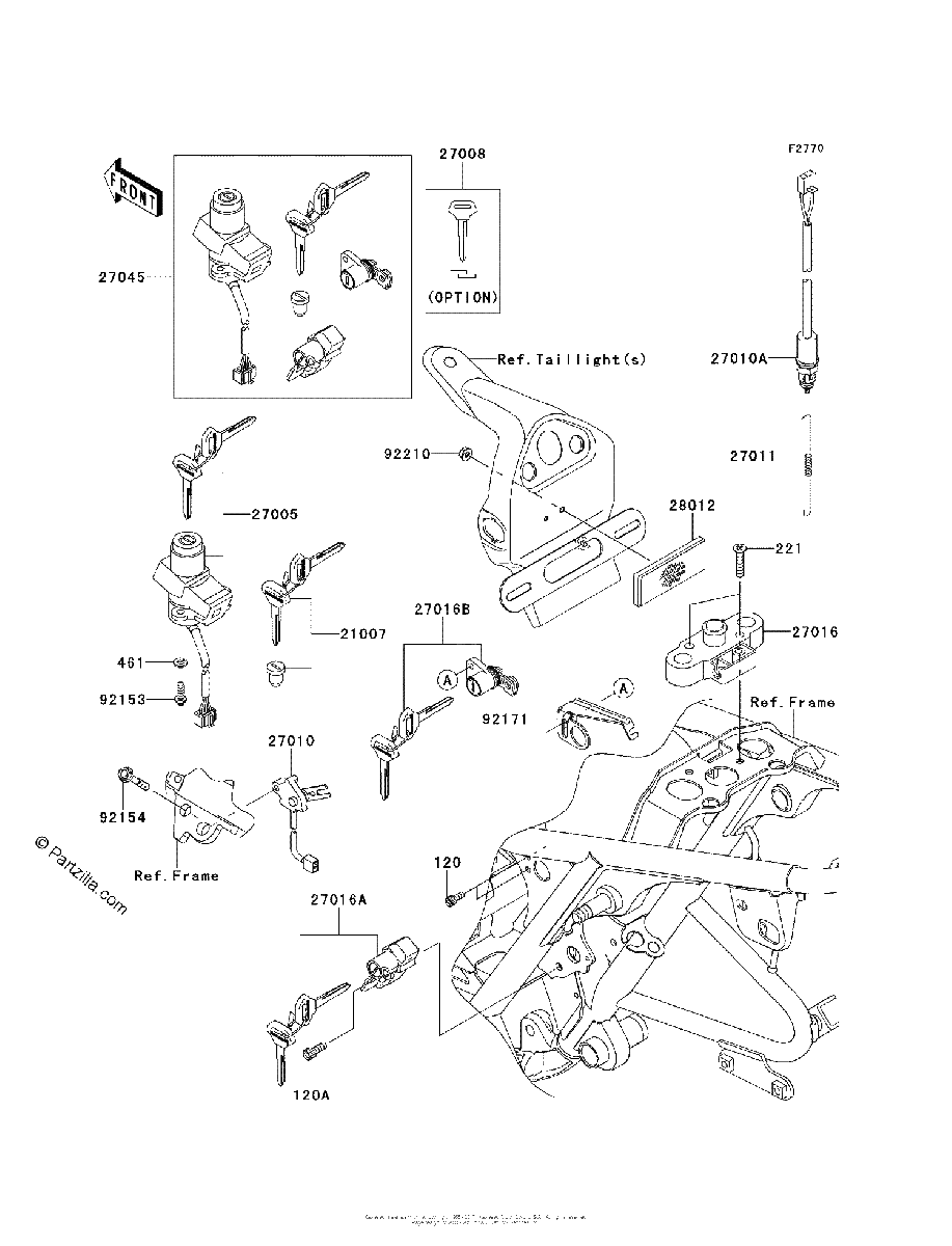 Diagrama de IGNITION SWITCH