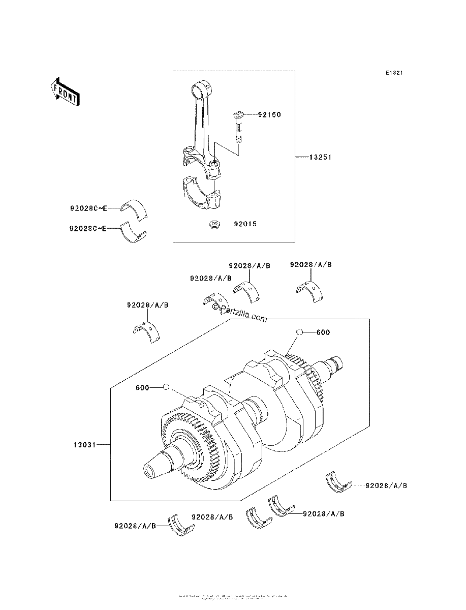 Diagrama de CRANKSHAFT
