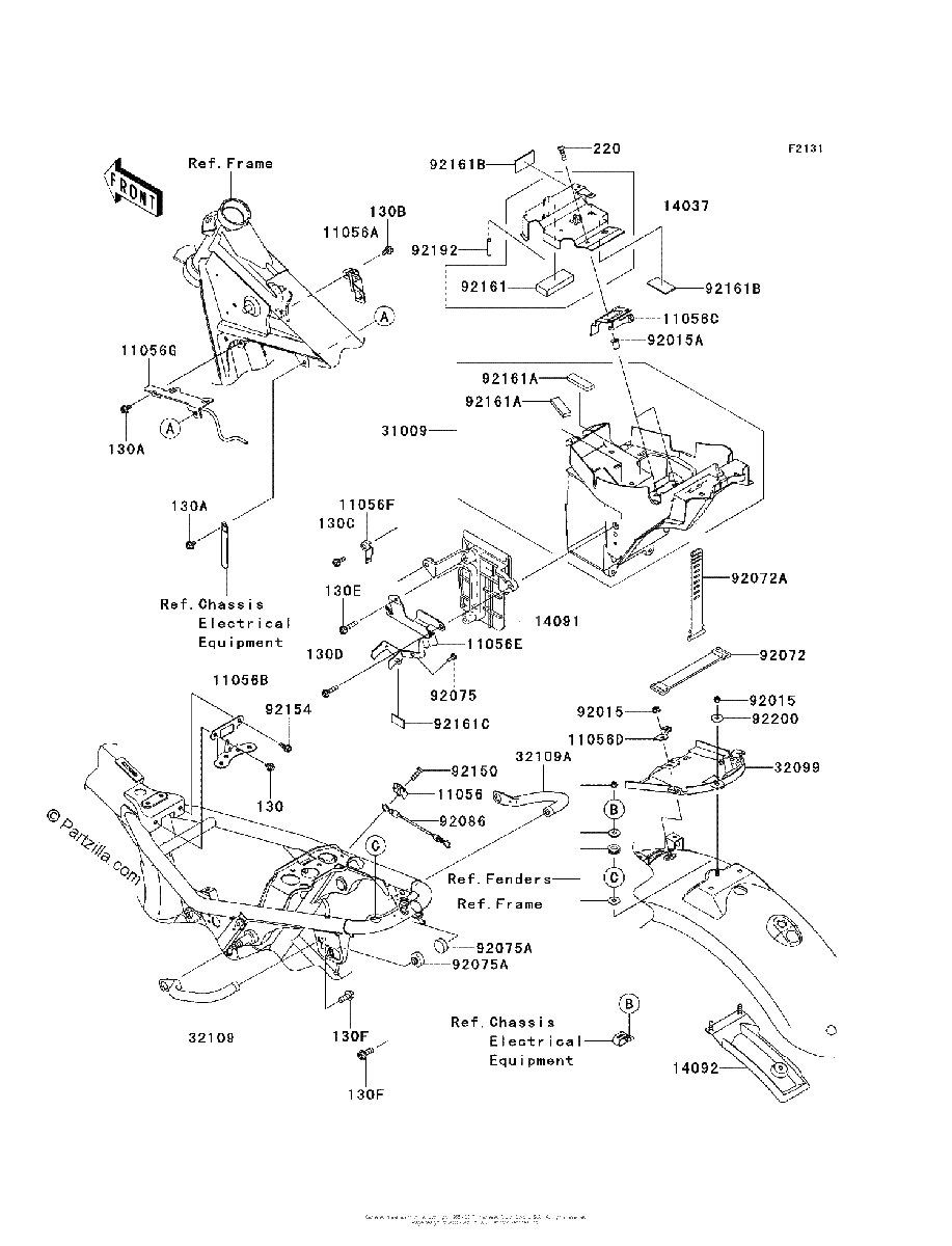 Diagrama de FRAME FITTINGS