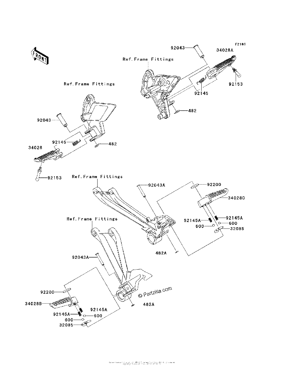 Diagrama de FOOTRESTS
