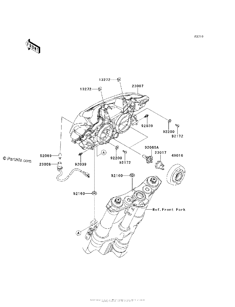 Diagrama de HEADLIGHT S