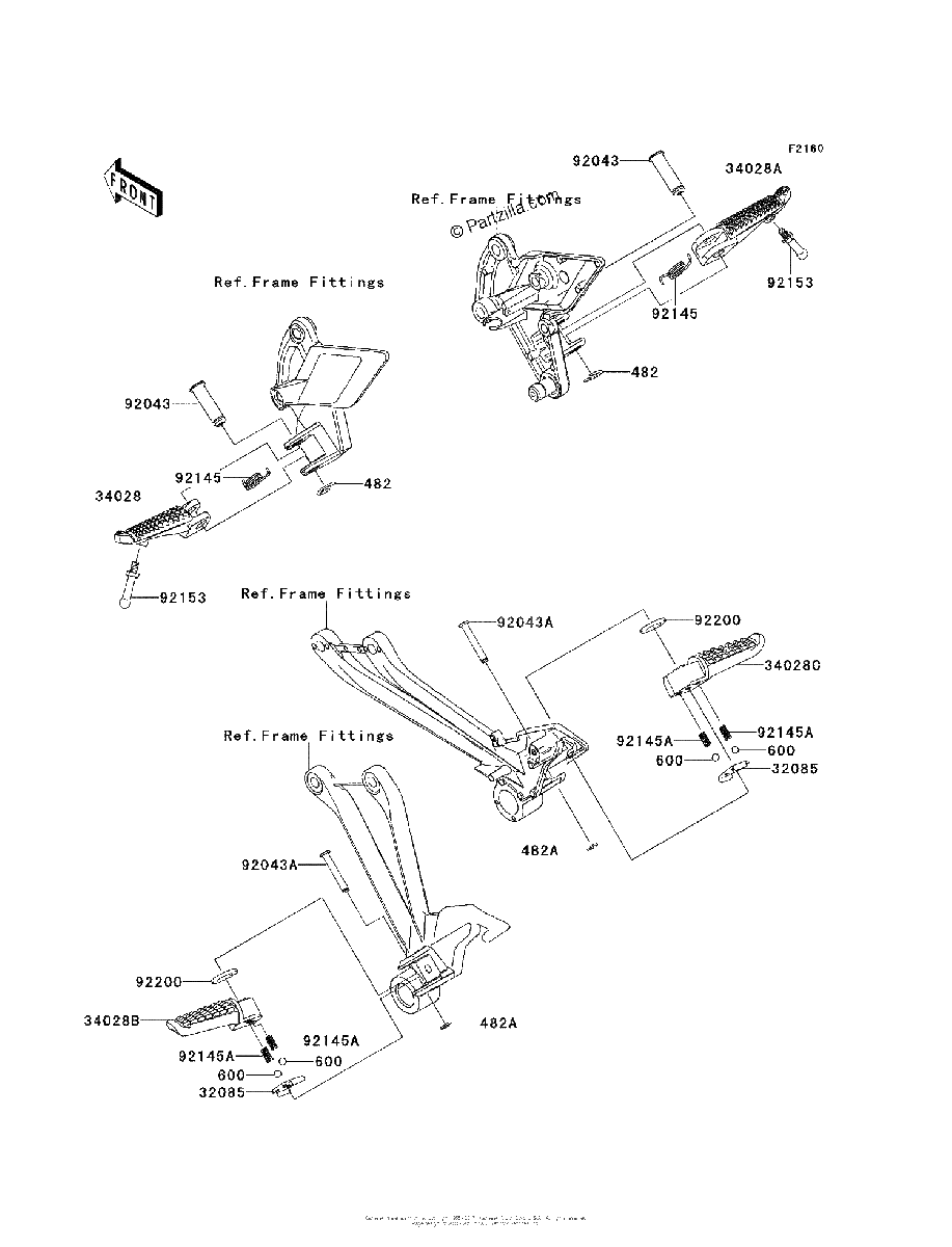 Diagrama de FOOTRESTS