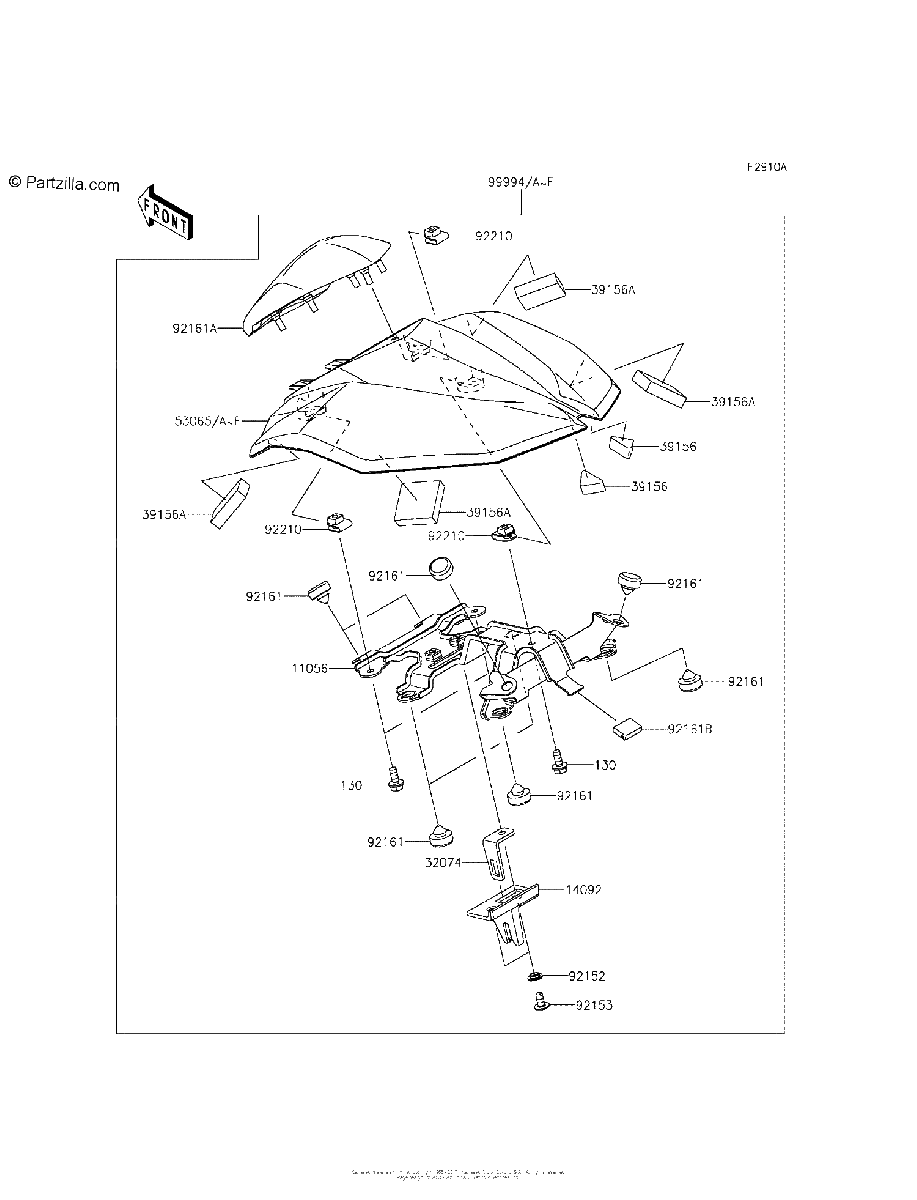 Diagrama de ACCESSORY SINGLE SEAT COVER