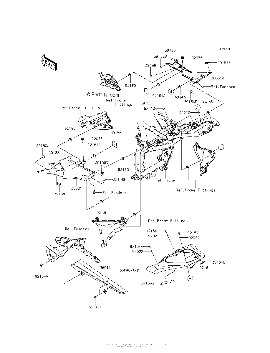 Diagrama de SIDE COVERS CHAIN COVER