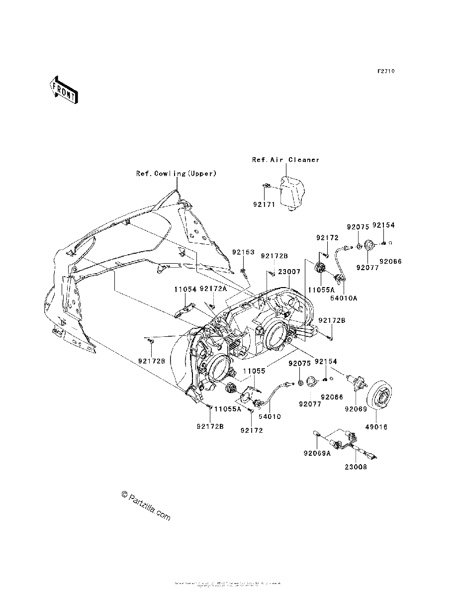 Diagrama de HEADLIGHT S