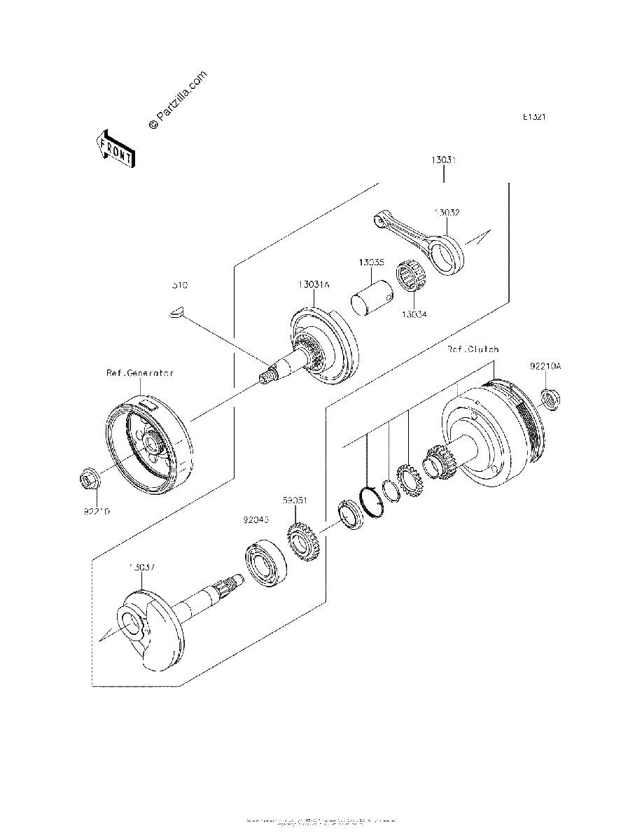 Diagrama de CRANKSHAFT