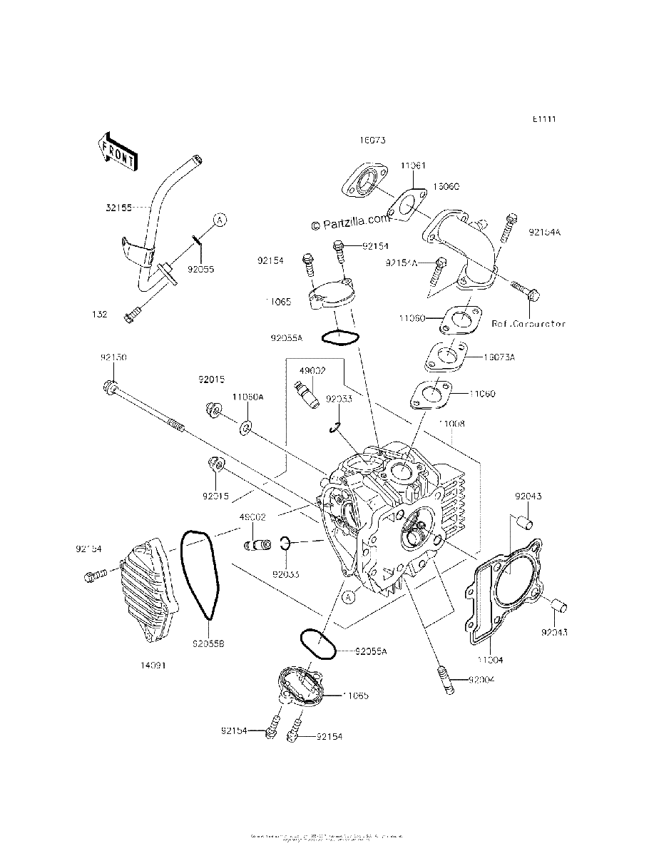 Diagrama de CYLINDER HEAD