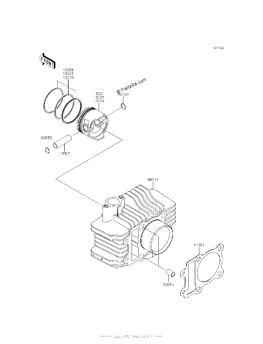 Diagrama de CYLINDER PISTON S