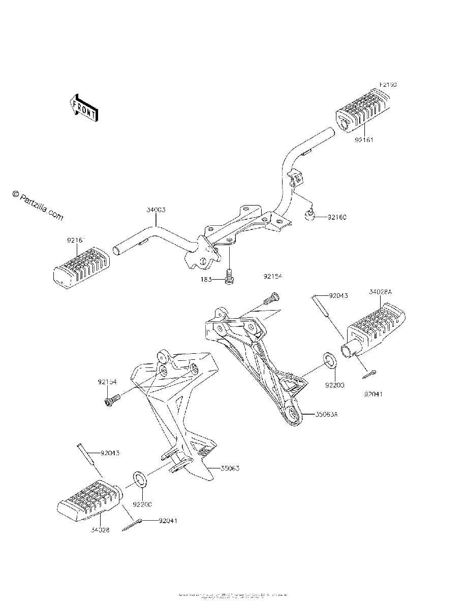 Diagrama de FOOTRESTS