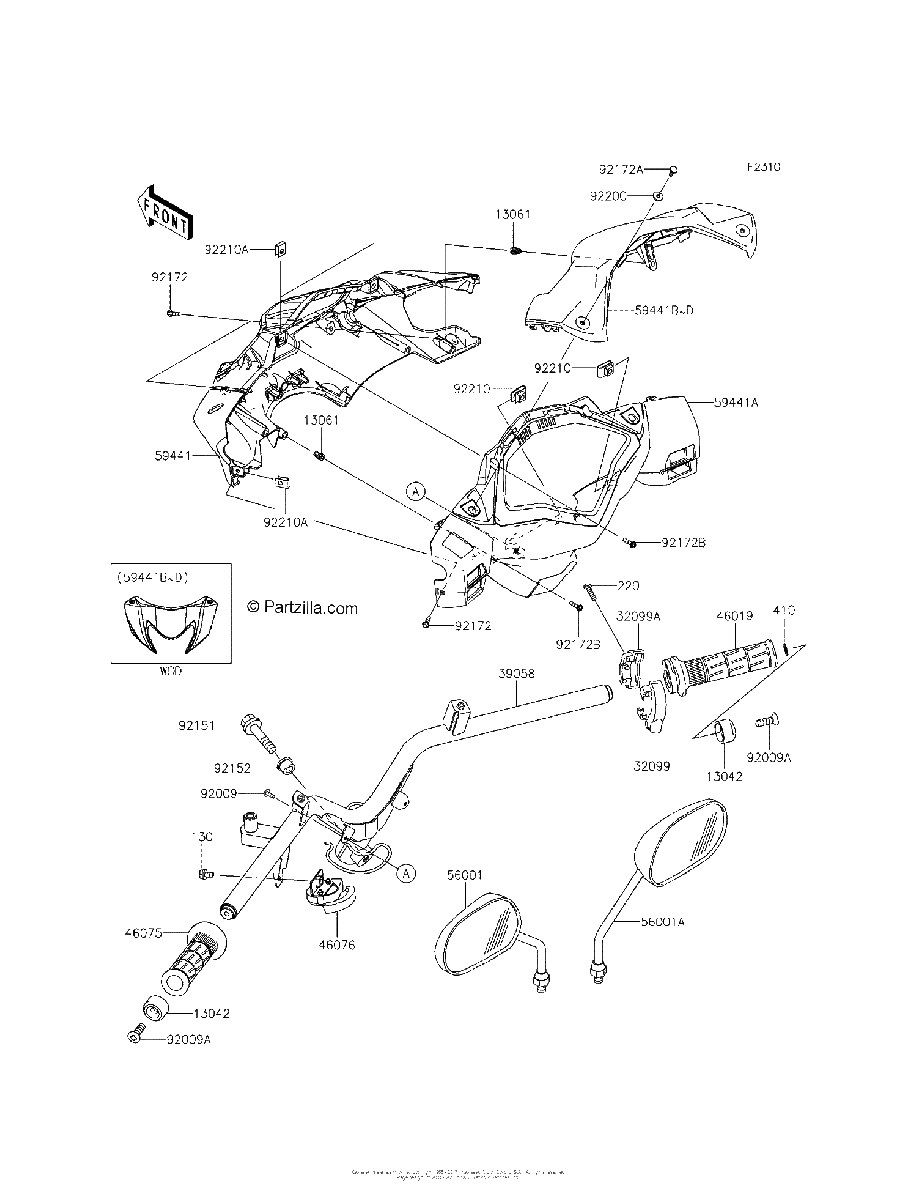 Diagrama de HANDLEBAR