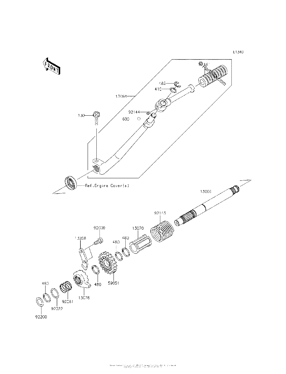 Diagrama de KICKSTARTER MECHANISM