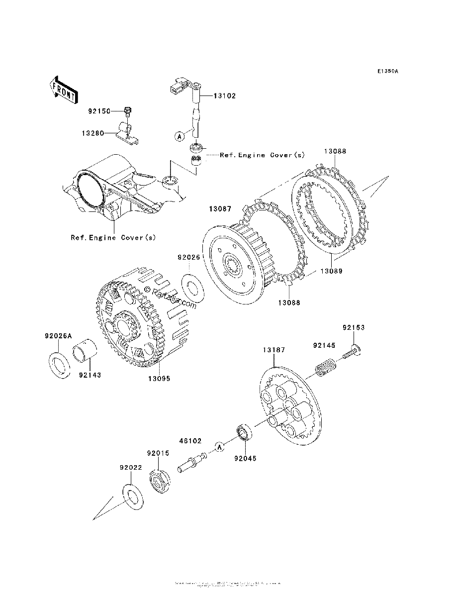 Diagrama de CLUTCH KL650AEA72320