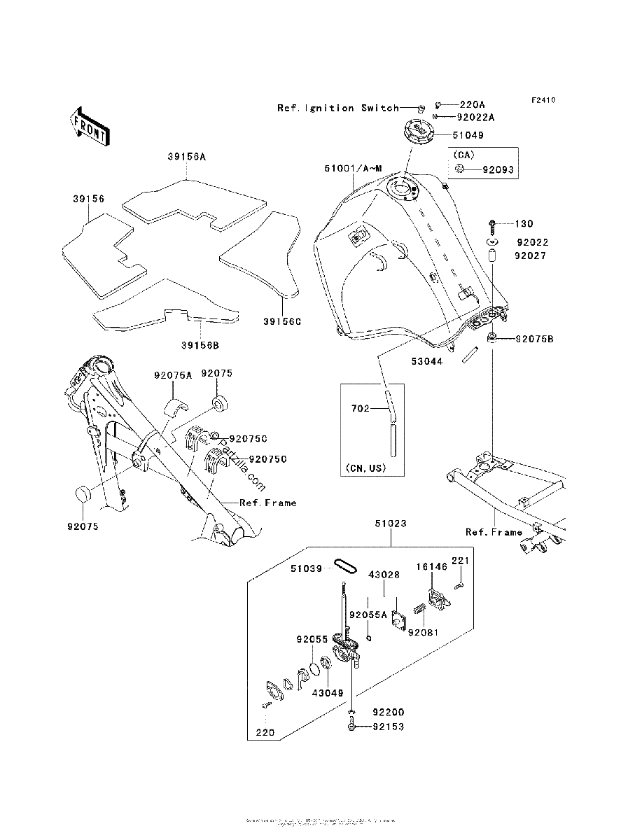 Diagrama de FUEL TANK