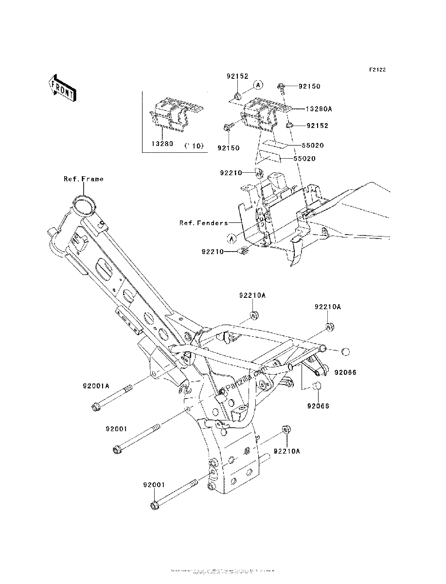 Diagrama de ENGINE MOUNT