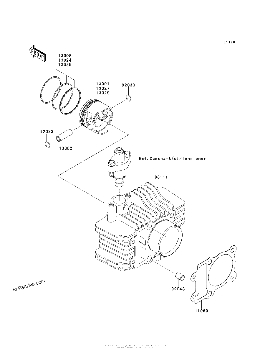 Diagrama de CYLINDER PISTON S