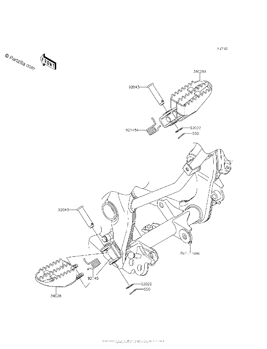 Diagrama de FOOTRESTS
