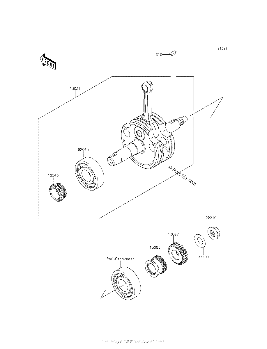 Diagrama de CRANKSHAFT