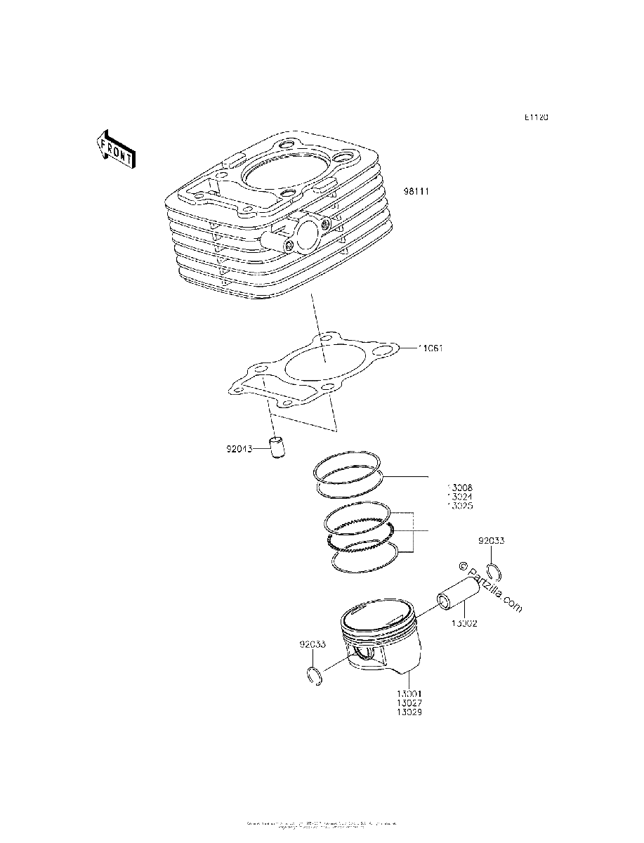 Diagrama de CYLINDER PISTON S