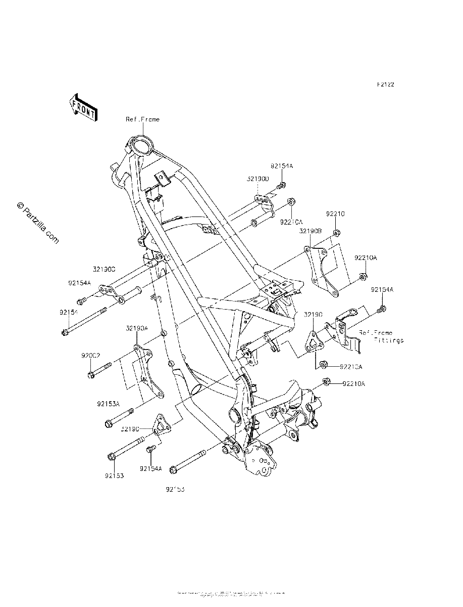 Diagrama de ENGINE MOUNT