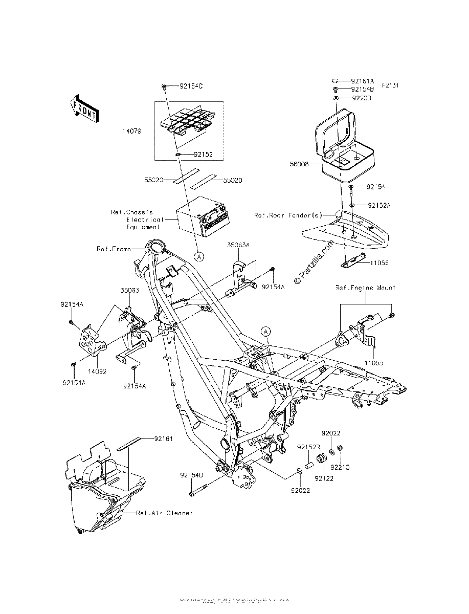 Diagrama de FRAME FITTINGS