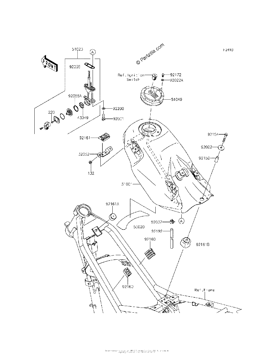 Diagrama de FUEL TANK