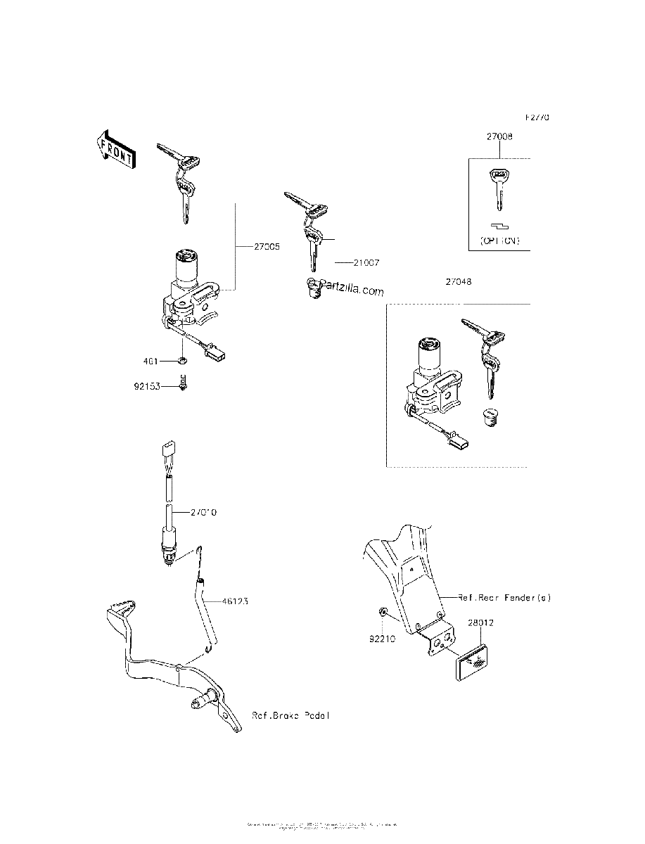 Diagrama de IGNITION SWITCH