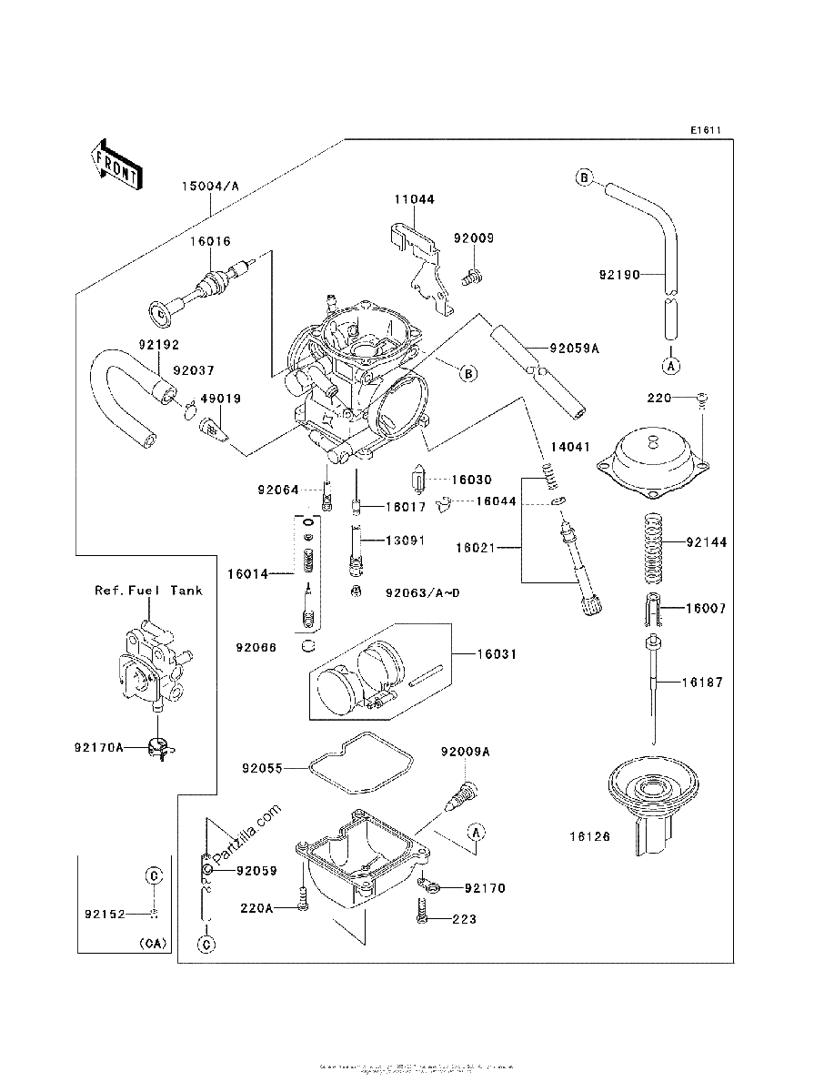 Diagrama de CARBURETOR
