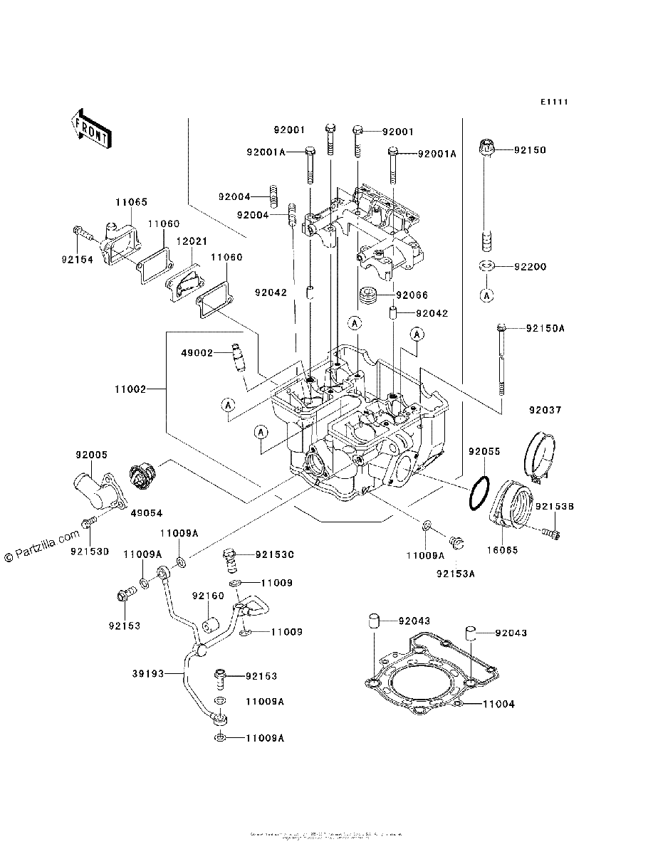 Diagrama de CYLINDER HEAD
