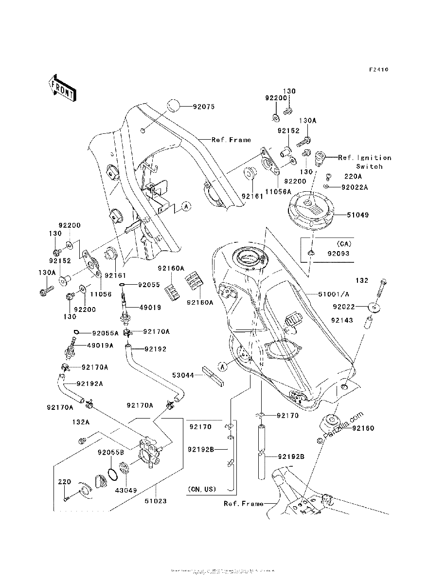 Diagrama de FUEL TANK