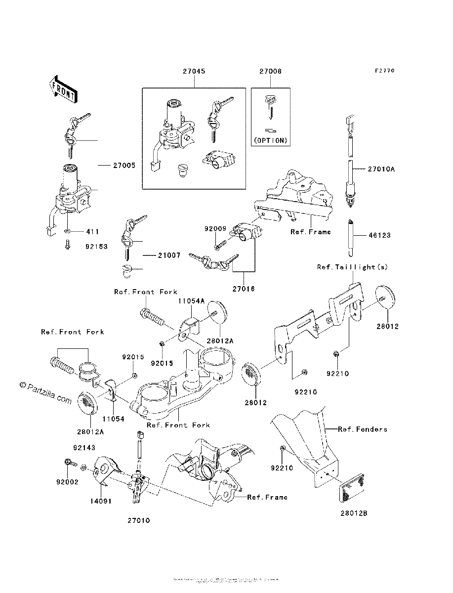 Diagrama de IGNITION SWITCH