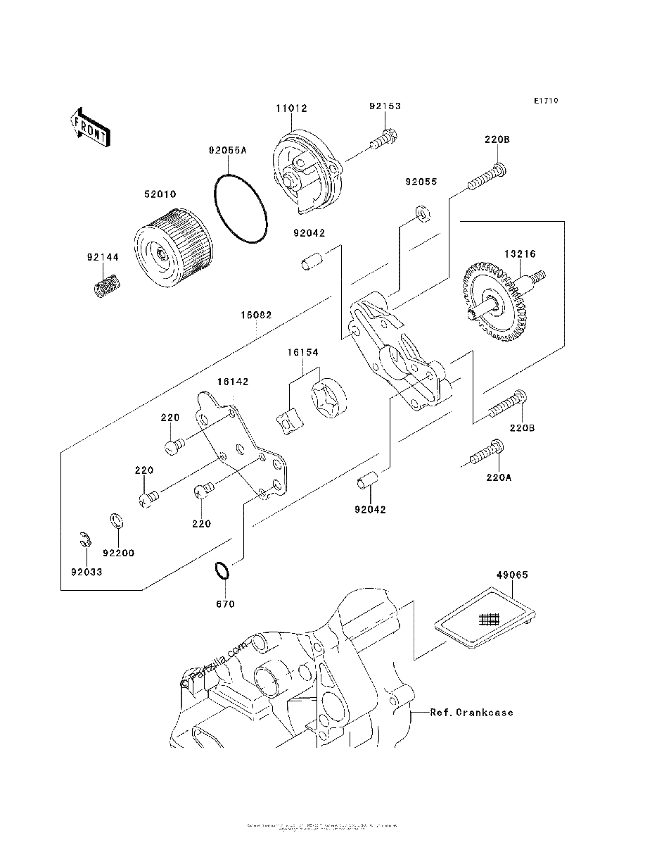 Diagrama de OIL PUMP
