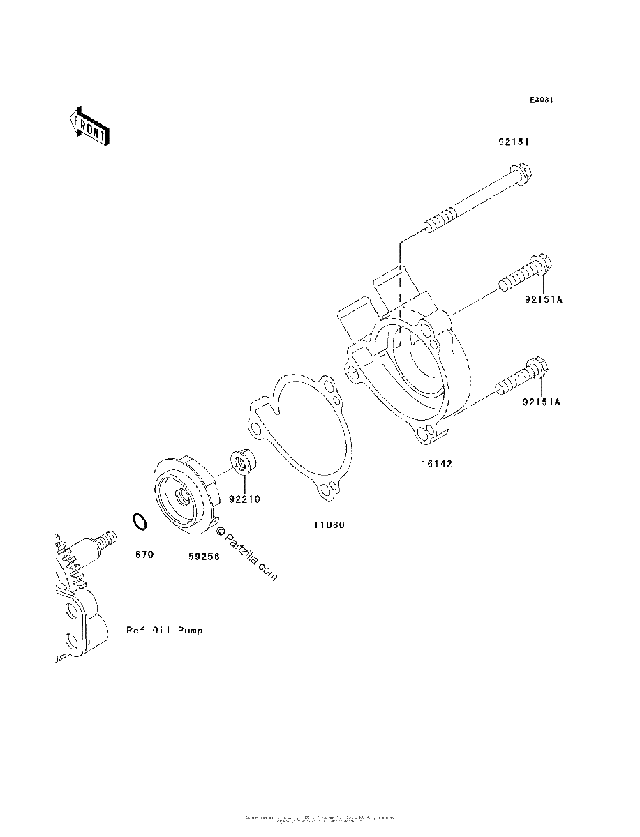 Diagrama de WATER PUMP