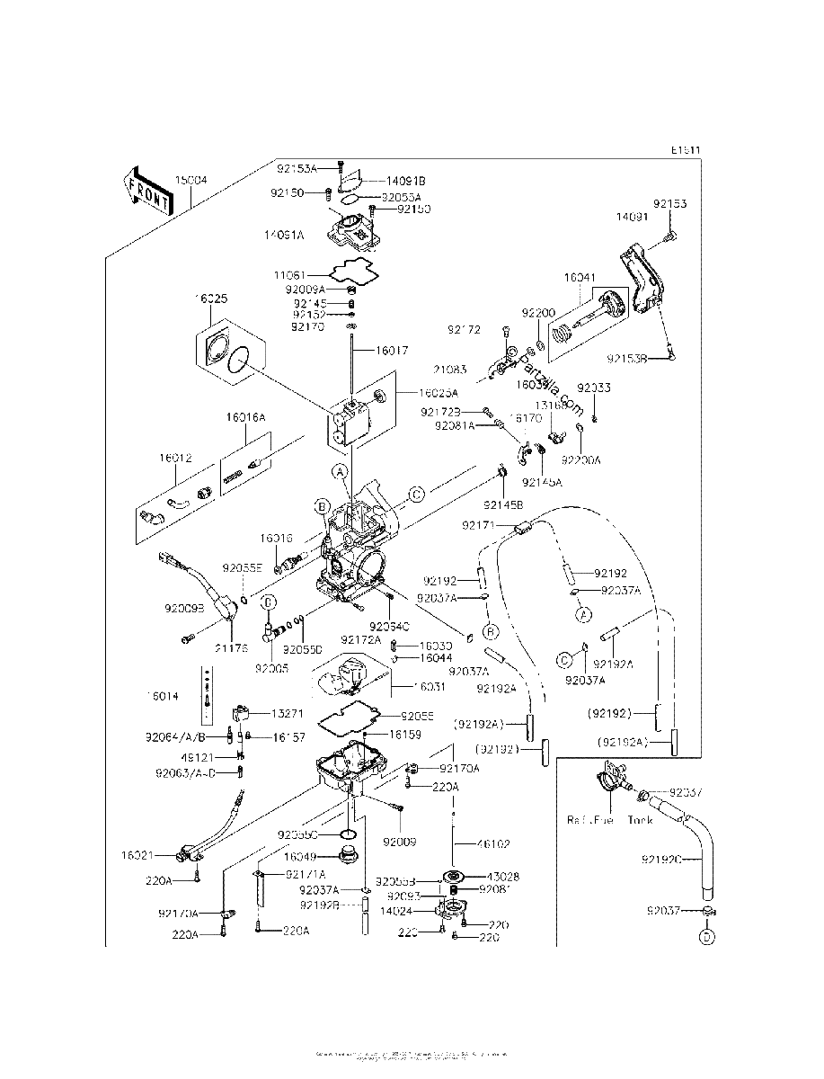 Diagrama de CARBURETOR