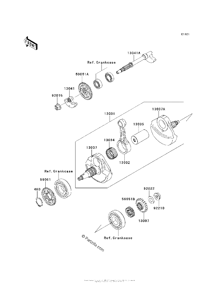 Diagrama de CRANKSHAFT
