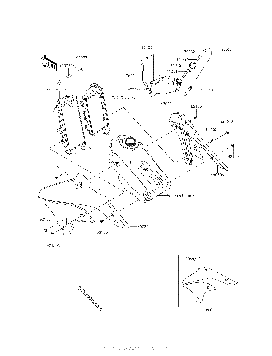 Diagrama de ENGINE SHROUDS