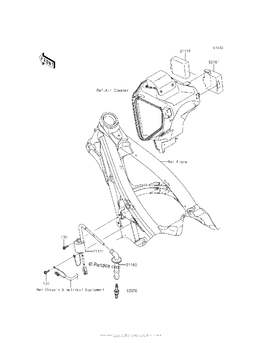 Diagrama de IGNITION SYSTEM