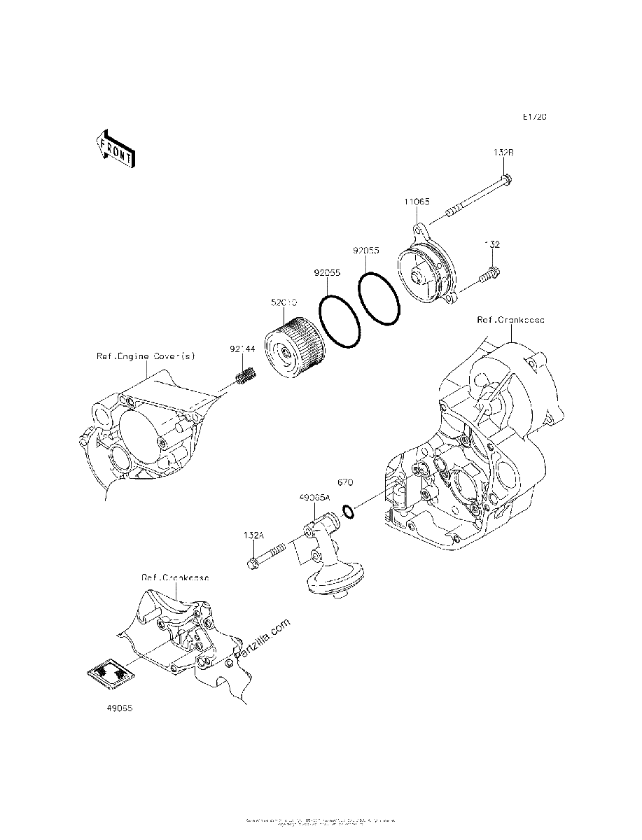 Diagrama de OIL FILTER