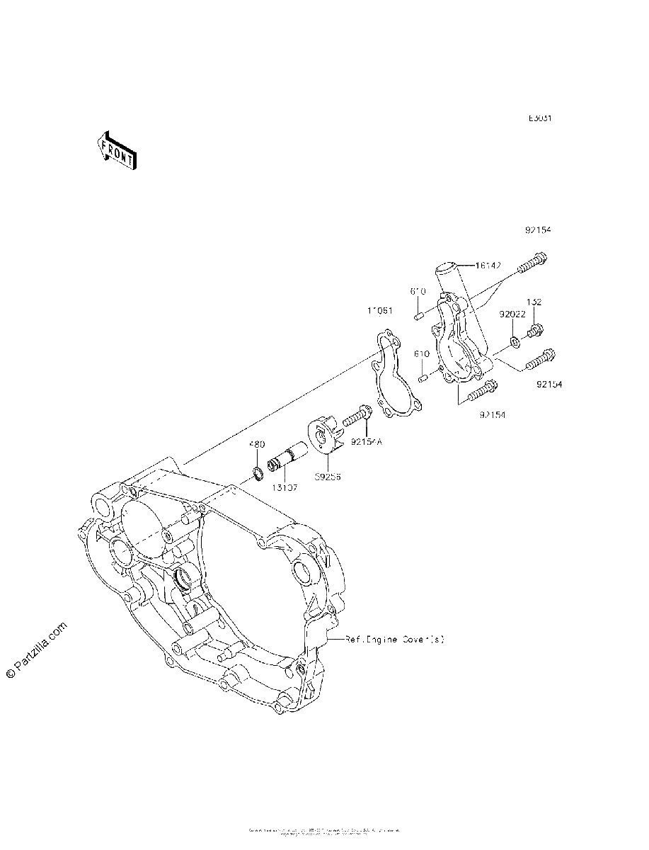 Diagrama de WATER PUMP