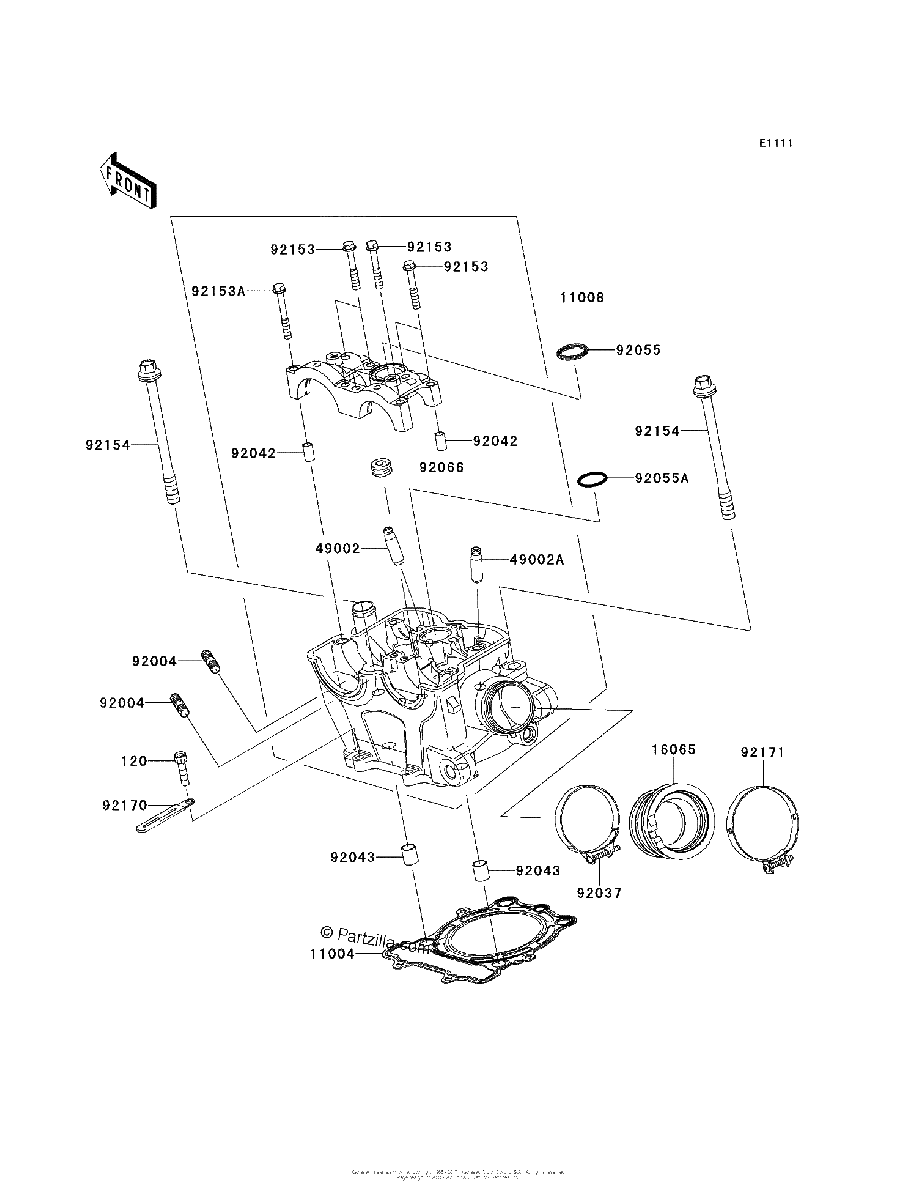 Diagrama de CYLINDER HEAD